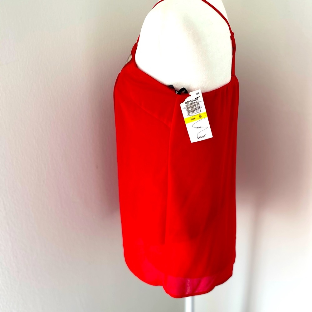 Xoxo V-Neck blouse with gorgeous beading. Size M - Picture 2 of 3
